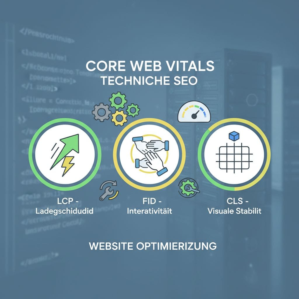 Technische Metriken für Ladegeschwindigkeit, Interaktivität und Stabilität