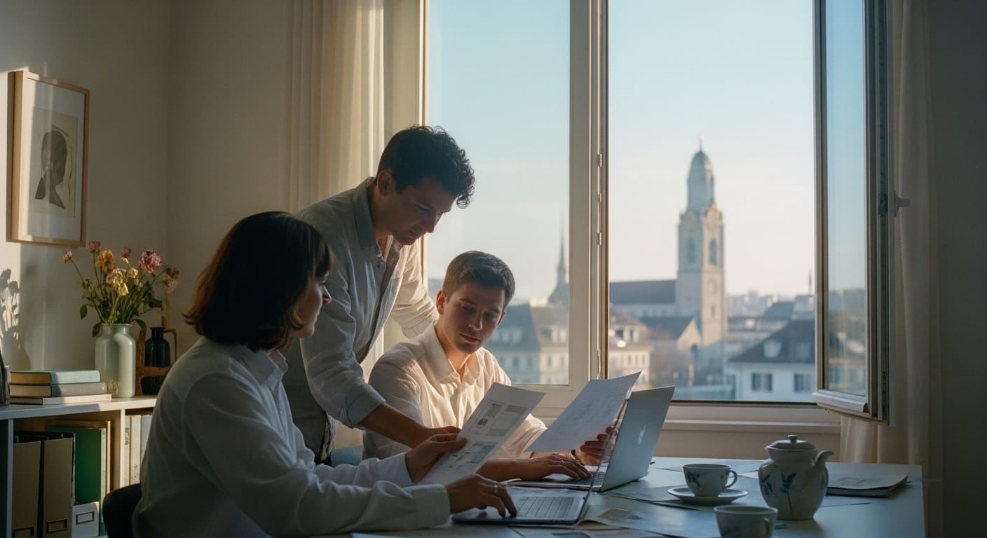 Team der Webagentur Websharks in ihrem Büro in Zürich – Webdesign für Schweizer KMU