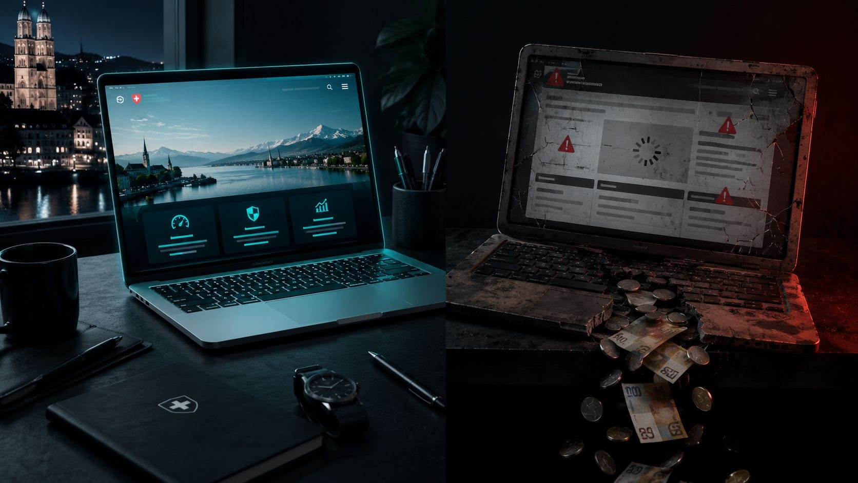 Schlechte Website kostet Zürcher KMU monatlich CHF 2847 – Kostenrechner 2026