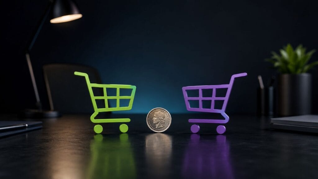 Shopify vs WooCommerce Schweiz - Vergleich für KMU 2026